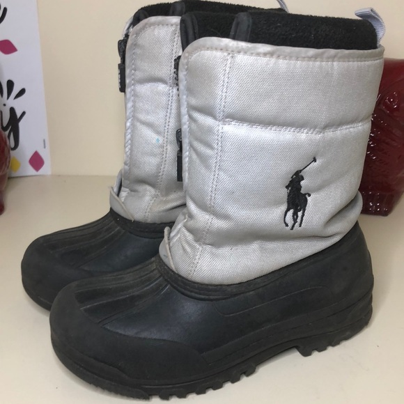 Polo Ralph Lauren unisex kids size 1 winter boots